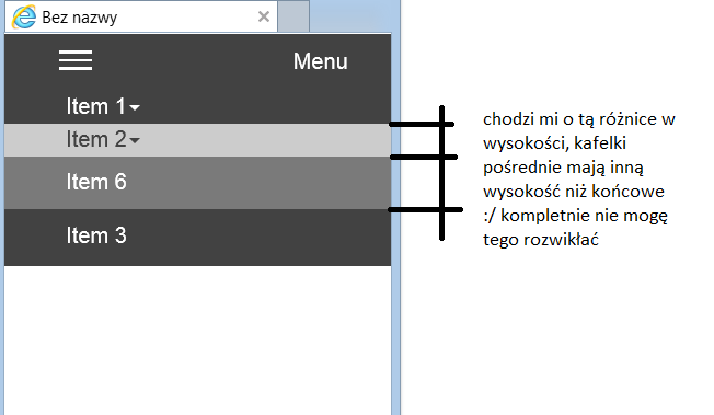 responsywne menu